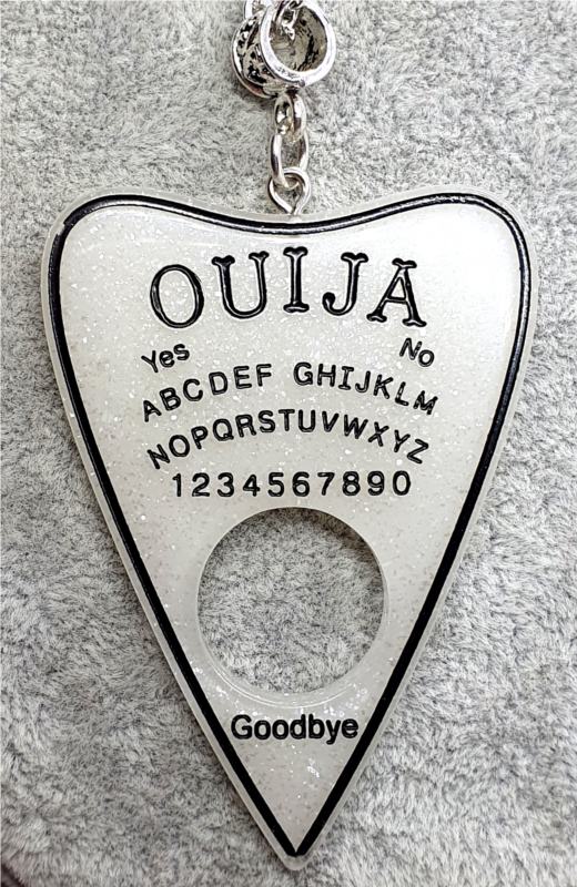 Ouija Board in White Resin