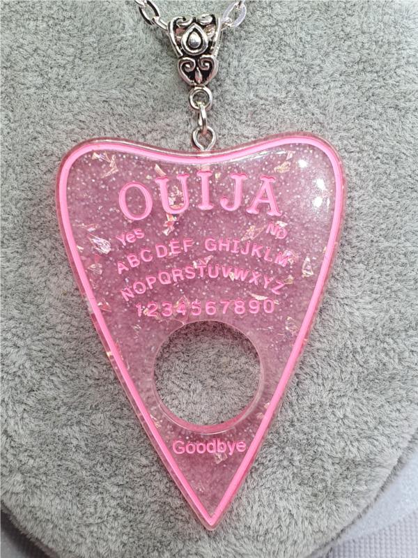 Ouija Board in Hot Pink Resin