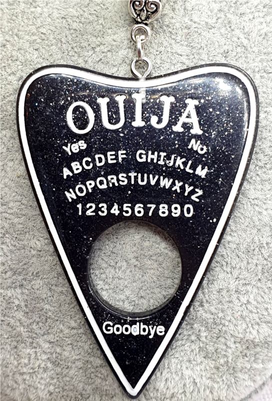 Ouija Board in Black Resin