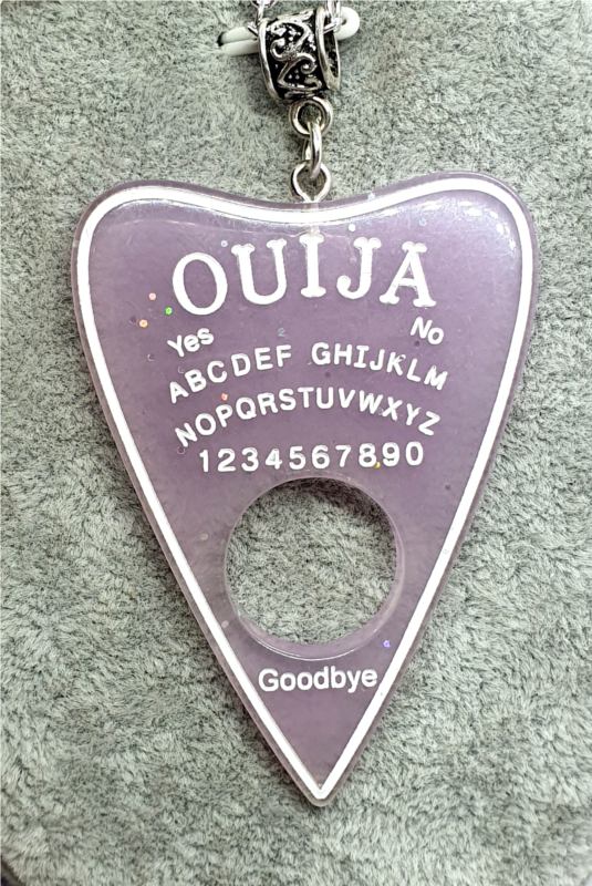 Ouija Board in Lilac Resin