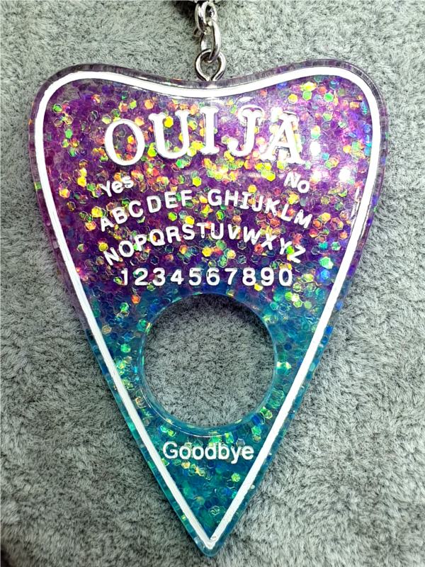 Ouija Board in More Glitter Resin