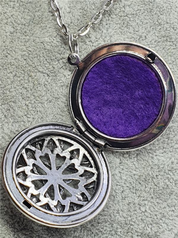 Witches Triquetra Perfume Holder Necklace
