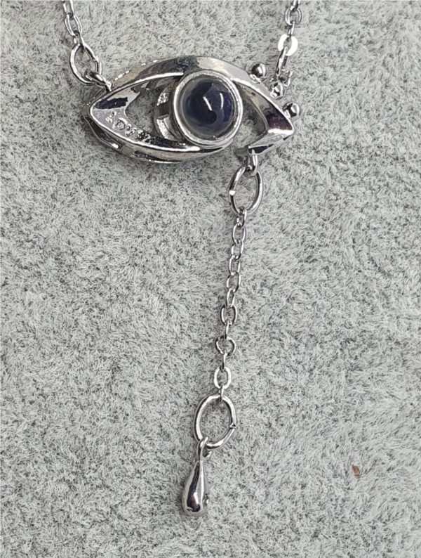 Eye of Ra Projector Necklace with "I love you"