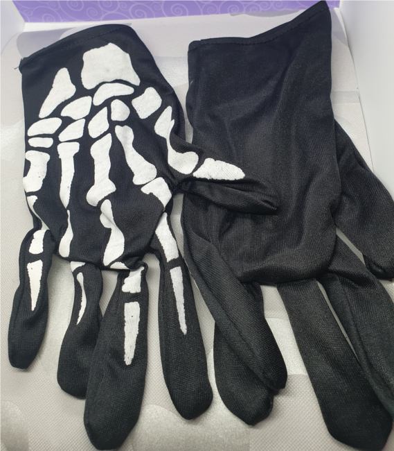 Hand glove skeleton