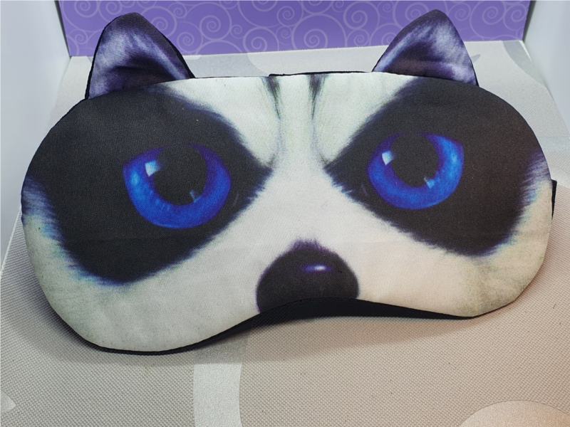 Cute Husky Animal Mask to Sleep