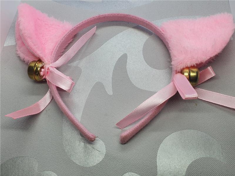 Pink Cat Headband