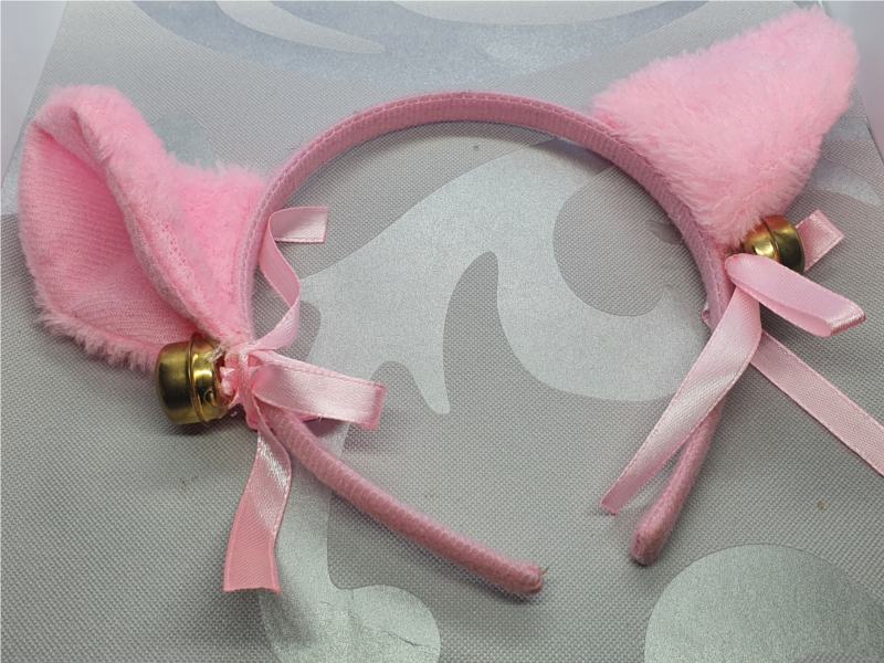 Pink Cat Headband